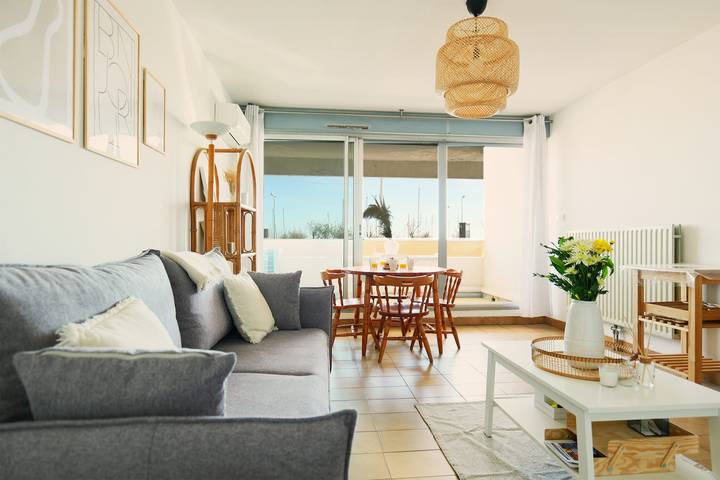 Appartement de vacances pour 4 personnes, adapté aux familles à Palavas-les-Flots