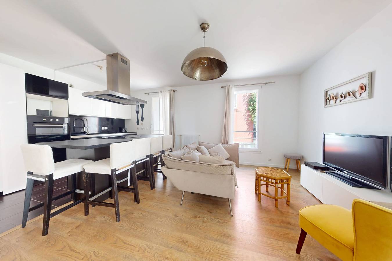 Apartamento entero, Bright, comfortable apartment in L'Île-Saint-Denis, Sena-Saint Denis
