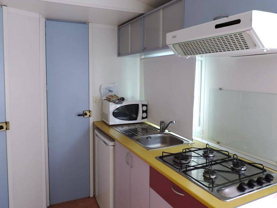 Camping El Carlitos - Mobile home 4 persons - Tahiti in Arenys de Mar, Costa del Maresme