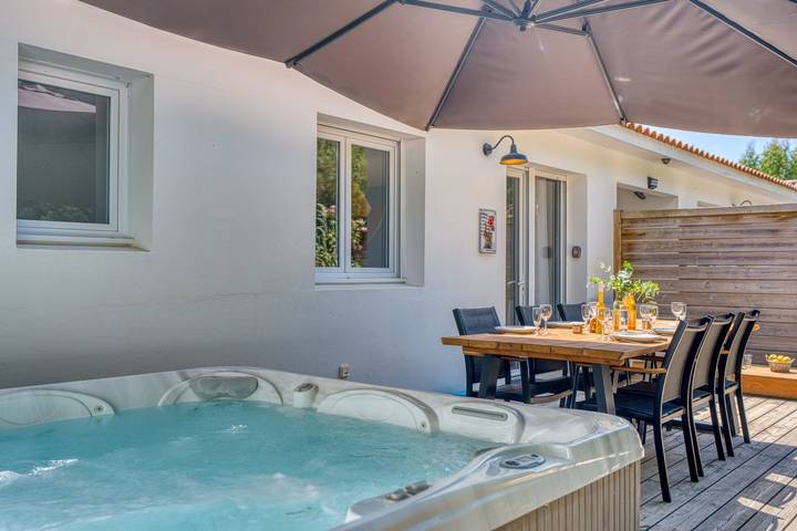 Villa pour 8 personnes, avec jardin, adapté aux familles dans les Pays de la Loire