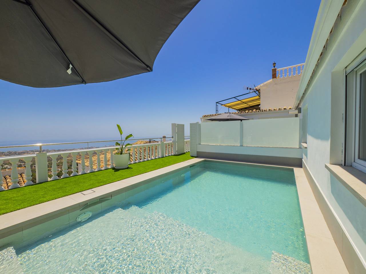 Apartamento entero, Cubo's La Santa Maria Mijas Pool & Sea View in Mijas Pueblo, Mijas