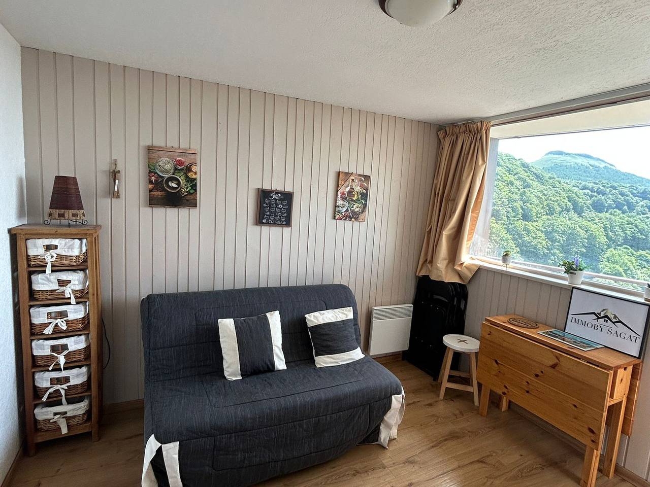 Estudio entero, Estudio en Super Besse a pie de pista in Super Besse, Besse-et-Saint-Anastaise