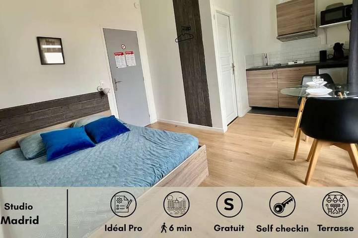 Ferienwohnung für 2 Personen, mit Balkon - 1