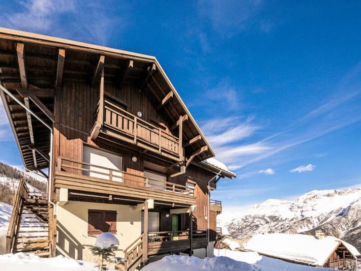 Chalet pour 4 personnes, avec balcon, adapté aux familles à Puy-Saint-Vincent - 3