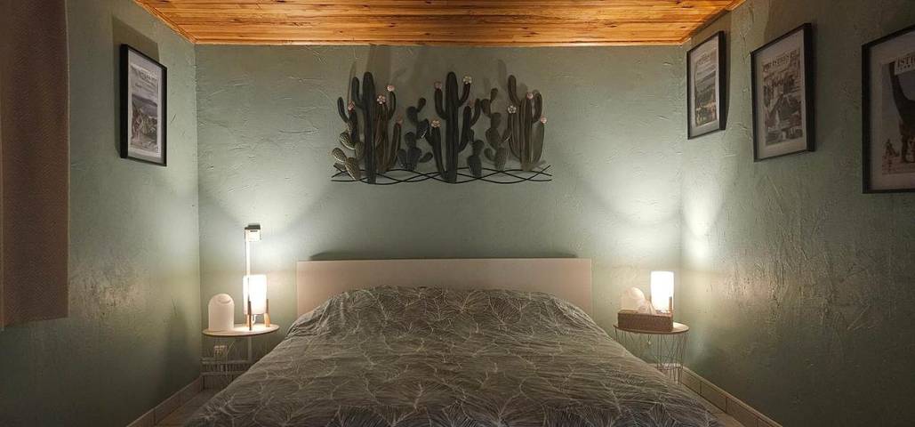 Apartamento de vacaciones para 3 personas, con piscina y jardín - 1