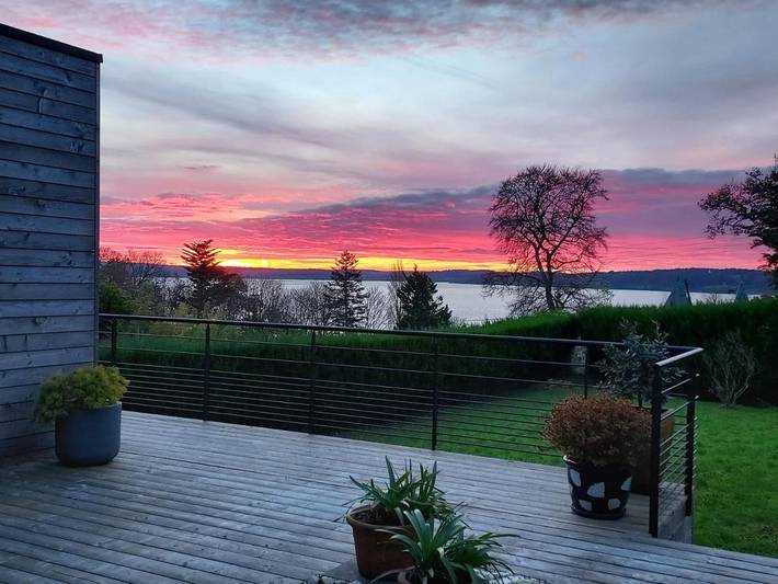 Chambre d’hôte pour 2 personnes, avec Terrasse ainsi que Jardin et Vue