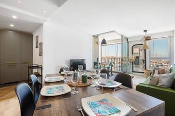 Gîte pour 6 personnes, avec vue et balcon dans Port du Cap d'Agde