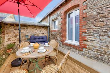 Location de vacances pour 2 personnes, avec terrasse à Sarzeau