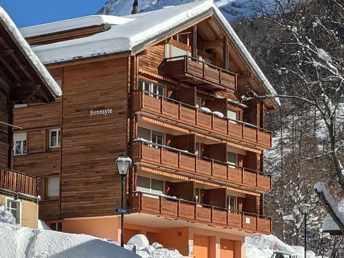 Ferienwohnung für 5 Personen, mit Balkon in Leukerbad
