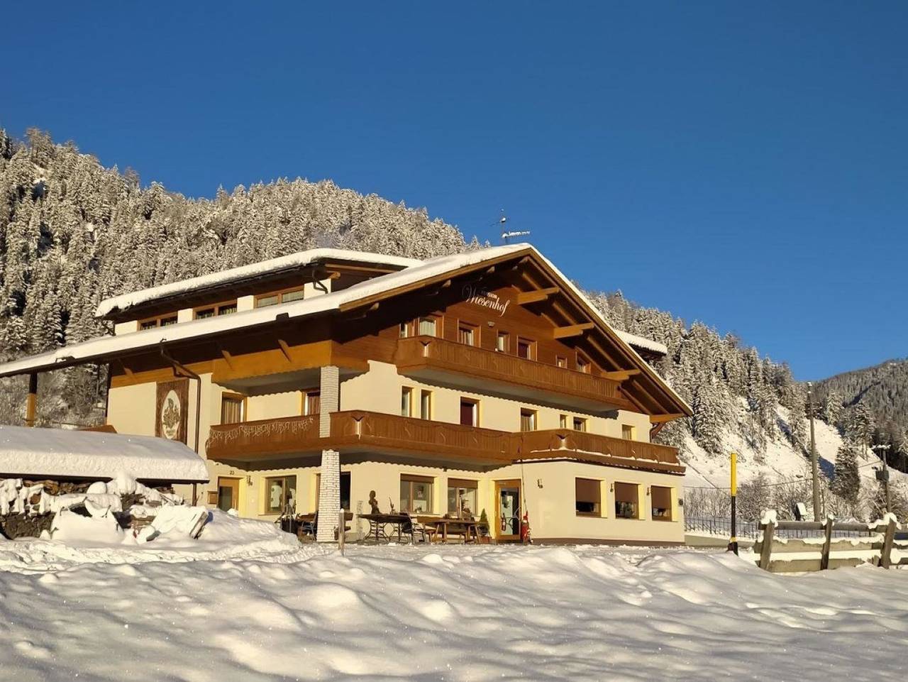 Ganze Ferienwohnung, Pension Wiesenhof - Doppelzimmer in Pfulters, Freienfeld