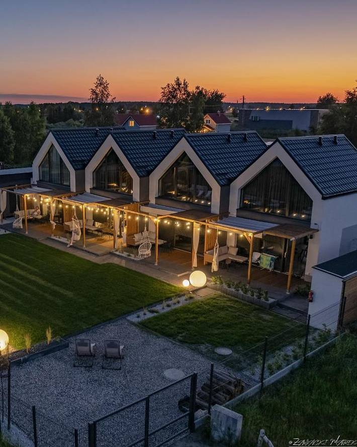 Ferienhaus für 6 Personen, mit Terrasse und Garten sowie Ausblick