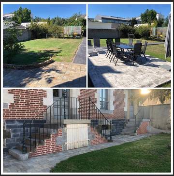 Gîte pour 10 personnes, avec jardin et terrasse à Janzé