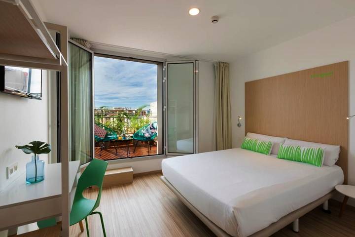 Hôtel pour 2 personnes, avec terrasse et vue
