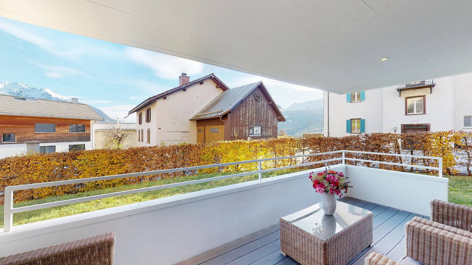 Ganze Wohnung, Spacious apartment with mountain view in Lantsch/Lenz, Plessur Alpen