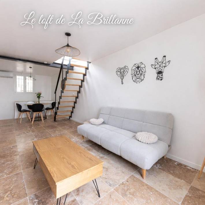 Gîte pour 4 personnes, avec terrasse à La Brillanne