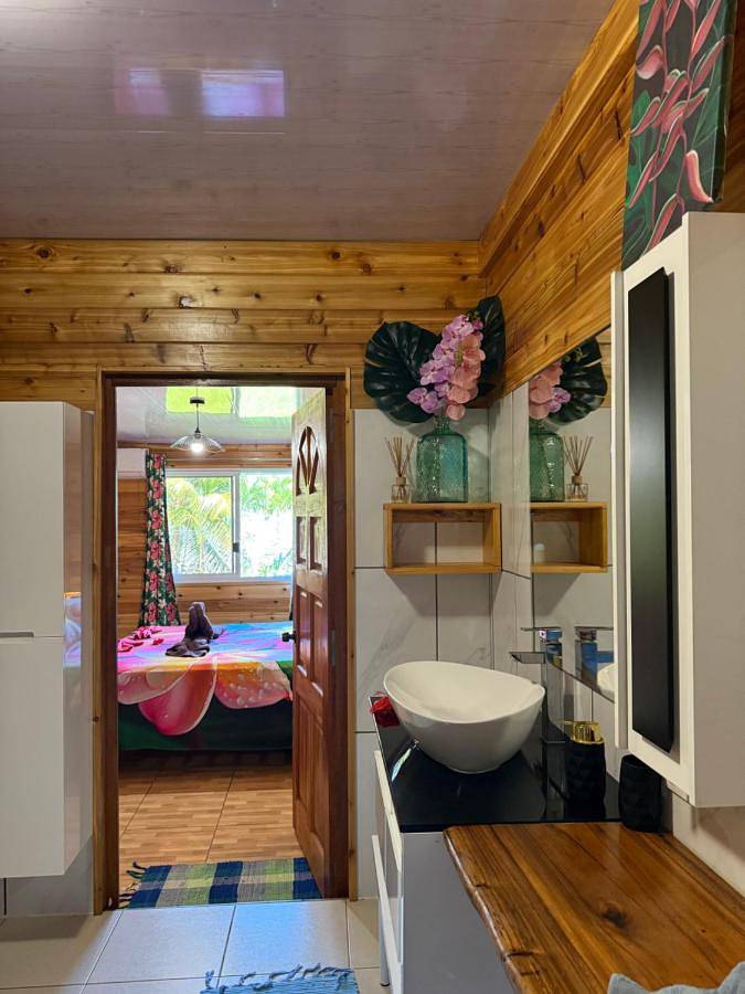 Gîte pour 4 personnes, avec terrasse et vue dans Huahine - 4