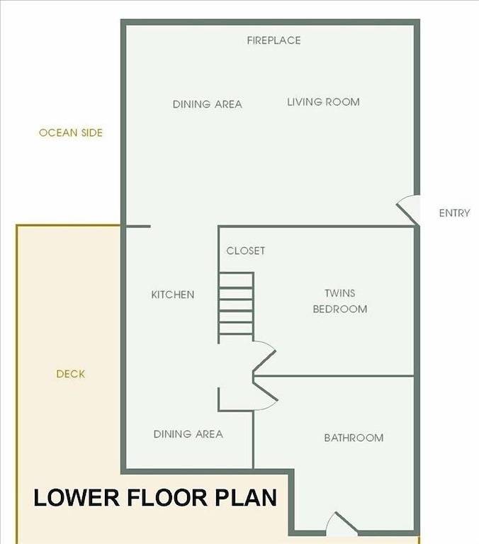 Cabin for 6 people, with terrace, with pets in Big Sur