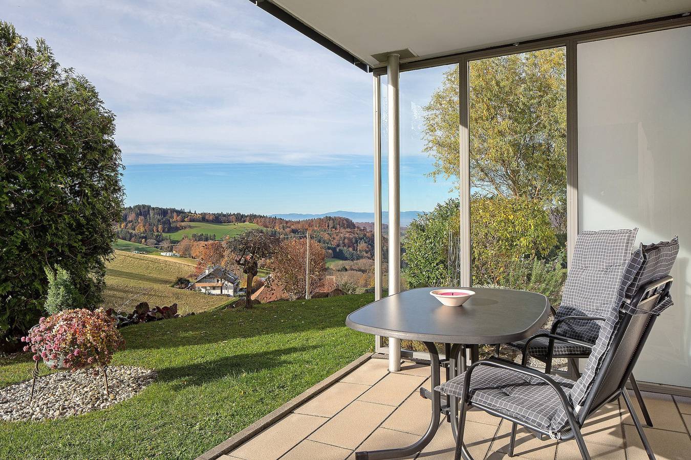 Appartamento intero, Appartamento 'Panoramablick' con terrazza privata, giardino e Wi-Fi in Horben, Sudschwarzwald