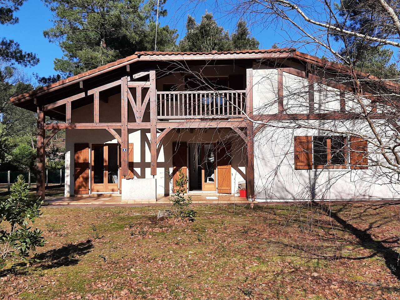 Landaise idyllique avec jardin, balcon, 4 chambres et wifi à Seignosse in Seignosse, Côte d’Argent