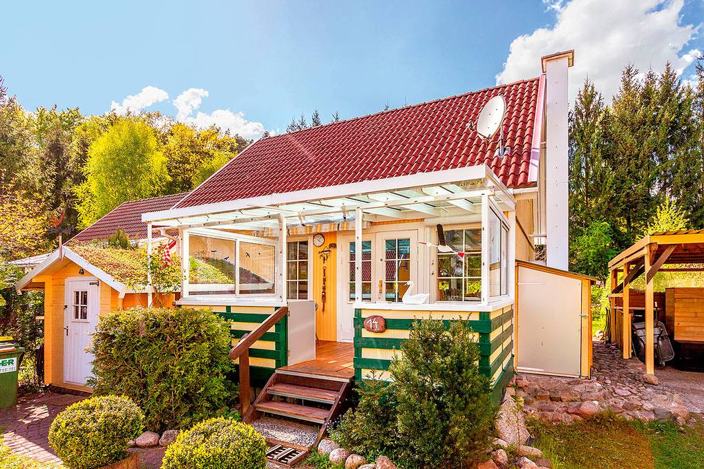 Ferienidyll am Glammsee Nr. 14 in Warin, Nordwestmecklenburg (Wismar und Umgebung)