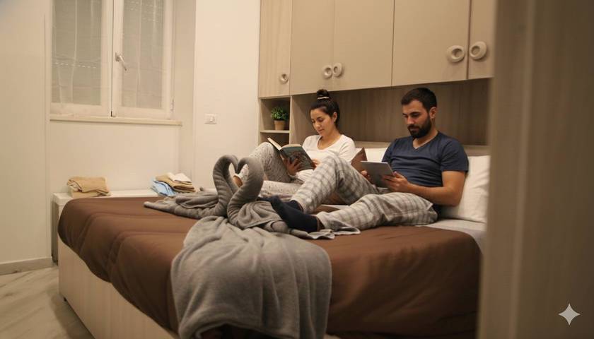Studio pour 4 personnes à Pompei