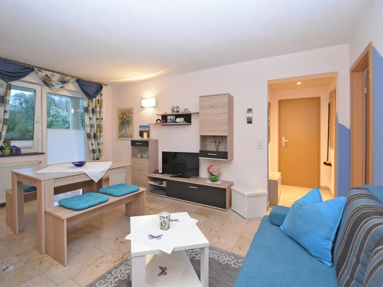 Ganze Wohnung, Ferienwohnung für 4 Personen mit Balkon in Kirnitzschtal, Sebnitz