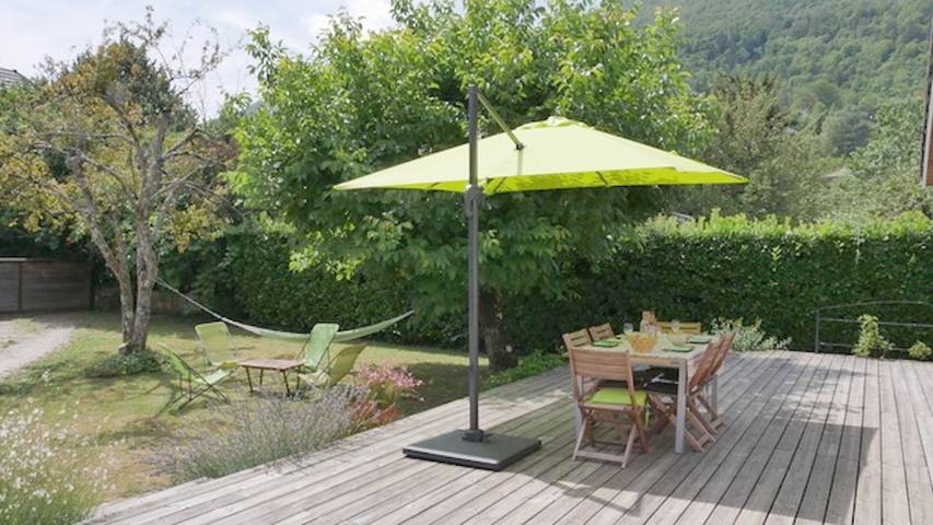 Maison de vacances pour 8 personnes, avec Terrasse ainsi que Jardin et Vue en Haute-Savoie - 2