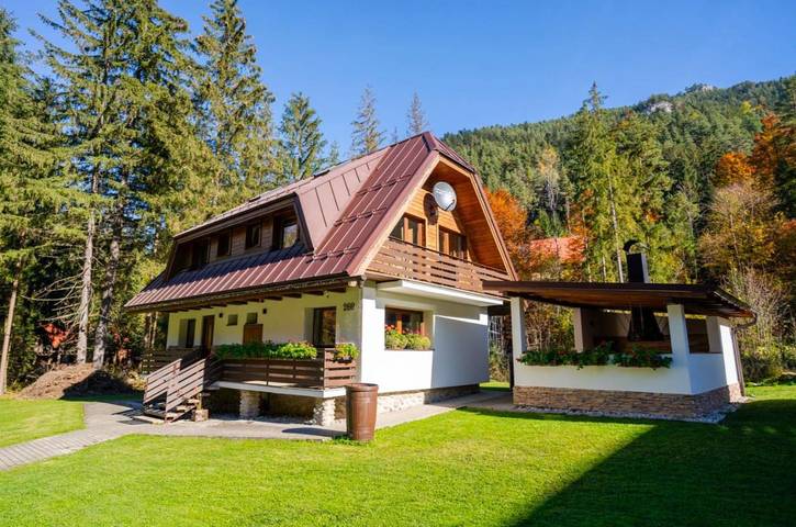 Apartament wakacyjny dla 12 osób, z sauna i ogród oraz widok w Demianowska Dolina