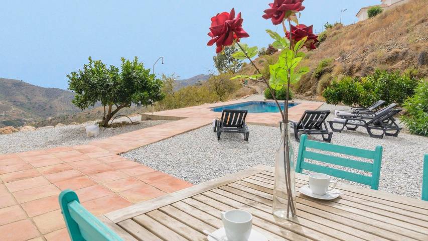 Casa rural para 8 personas, con piscina y balcón/terraza en Arenas - 4