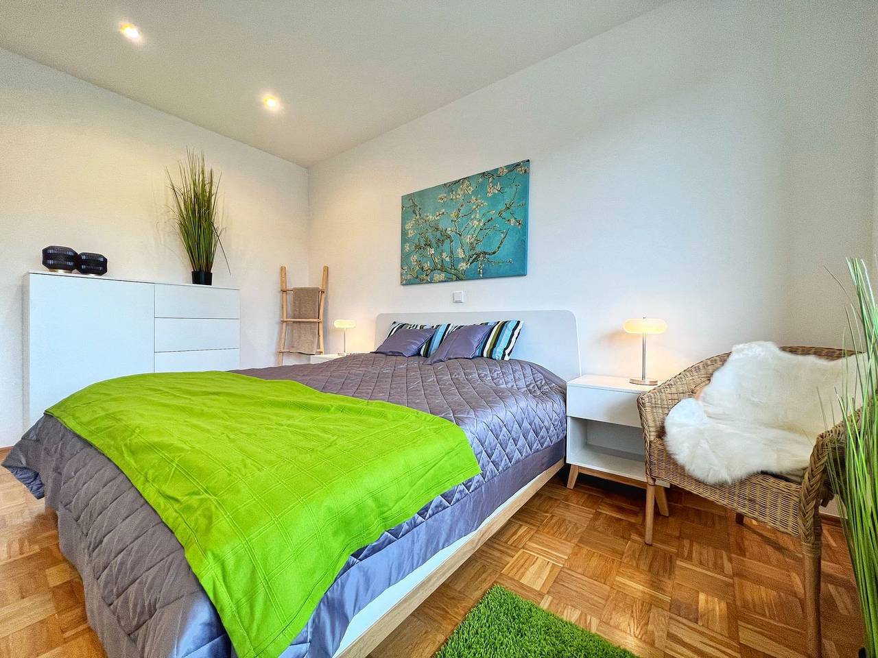 Ferienwohnung Waldblick Schweinfurt - 4-Sterne Ferienwohnung Waldblick in Schweinfurt, Franken
