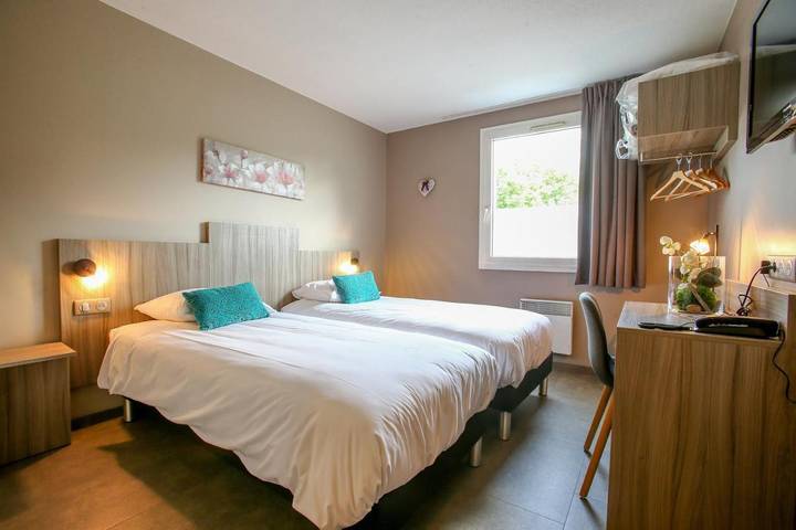 Hôtel pour 2 personnes, avec jardin ainsi que piscine et sauna, animaux acceptés - 1