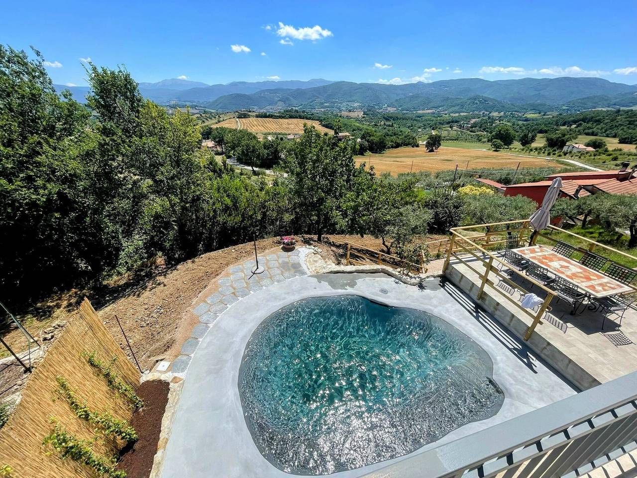 Villa ipnotica - vistas panorámicas y piscina exquisita - capacidad para 7 perso in Spoleto, Provincia de Perugia