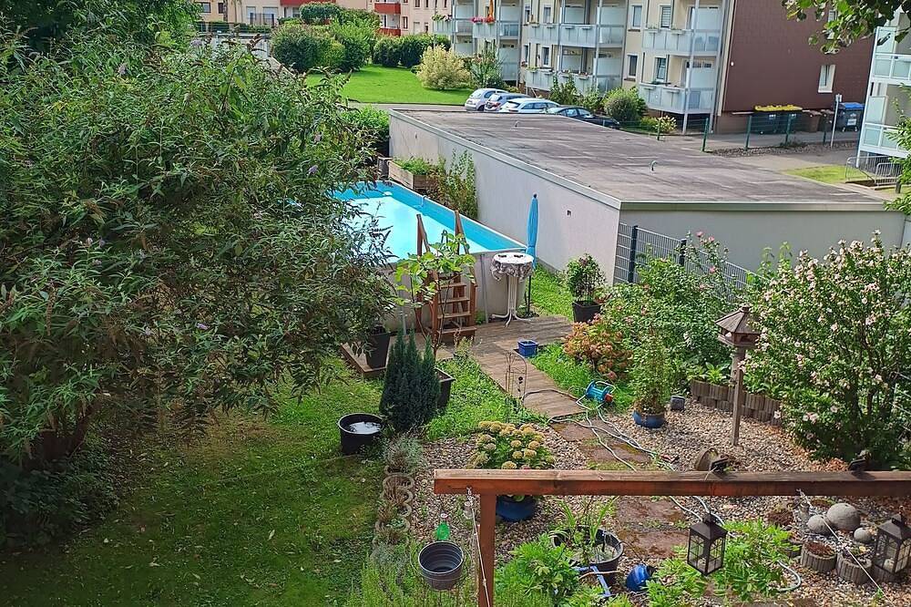 Gemütliches Appartement mit Wohnküche, Balkon und Gartenmitbenutzung. in Stadtbezirk VI, Essen