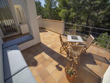 Villa in Cala Tarida, Sant Josep de sa Talaia für 6 
