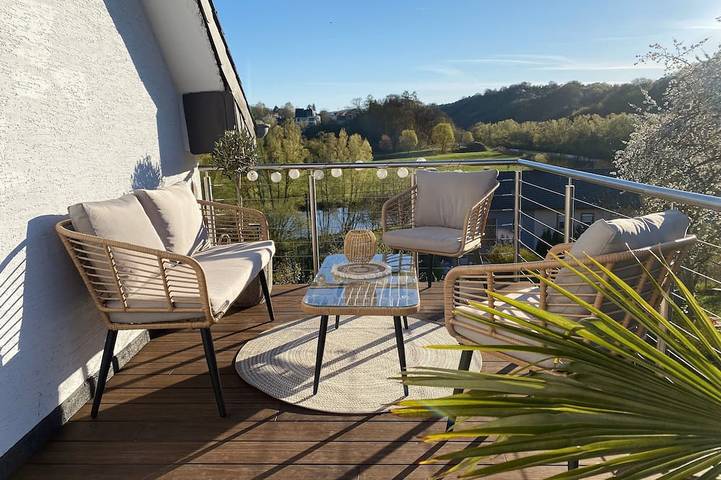 Ferienwohnung für 4 Personen, mit Balkon und Garten in Minden (Sauer)