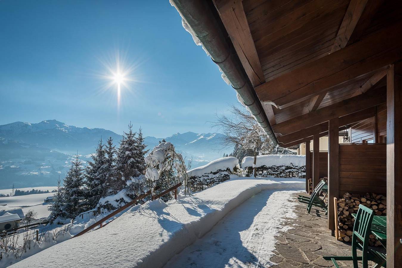 Geheel vakantieappartement, Bärenkopf Deluxe Studio nr. 4 in Vomp, Bezirk Schwaz