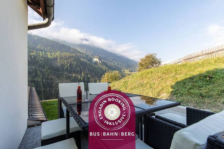 Hütte für 5 Personen, mit Terrasse im Engadin