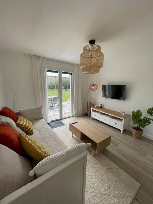 Gîte pour 4 personnes, avec terrasse dans Parc Olympique Lyonnais