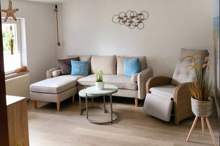 Ganze Ferienwohnung, Ferienwohnung Hansen - Ferienwohnung-3-Räume -01 in Hattstedt, Nordfriesland
