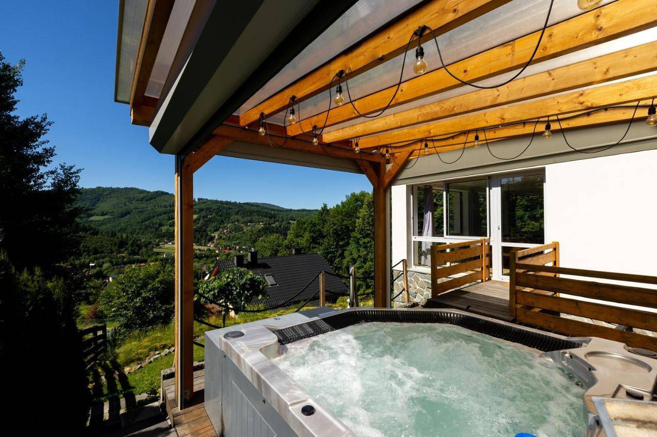 Jaworowa Hill - luksusowy dom Brenna - sauna oraz jacuzzi in Brenna, Karpaty (Polska)
