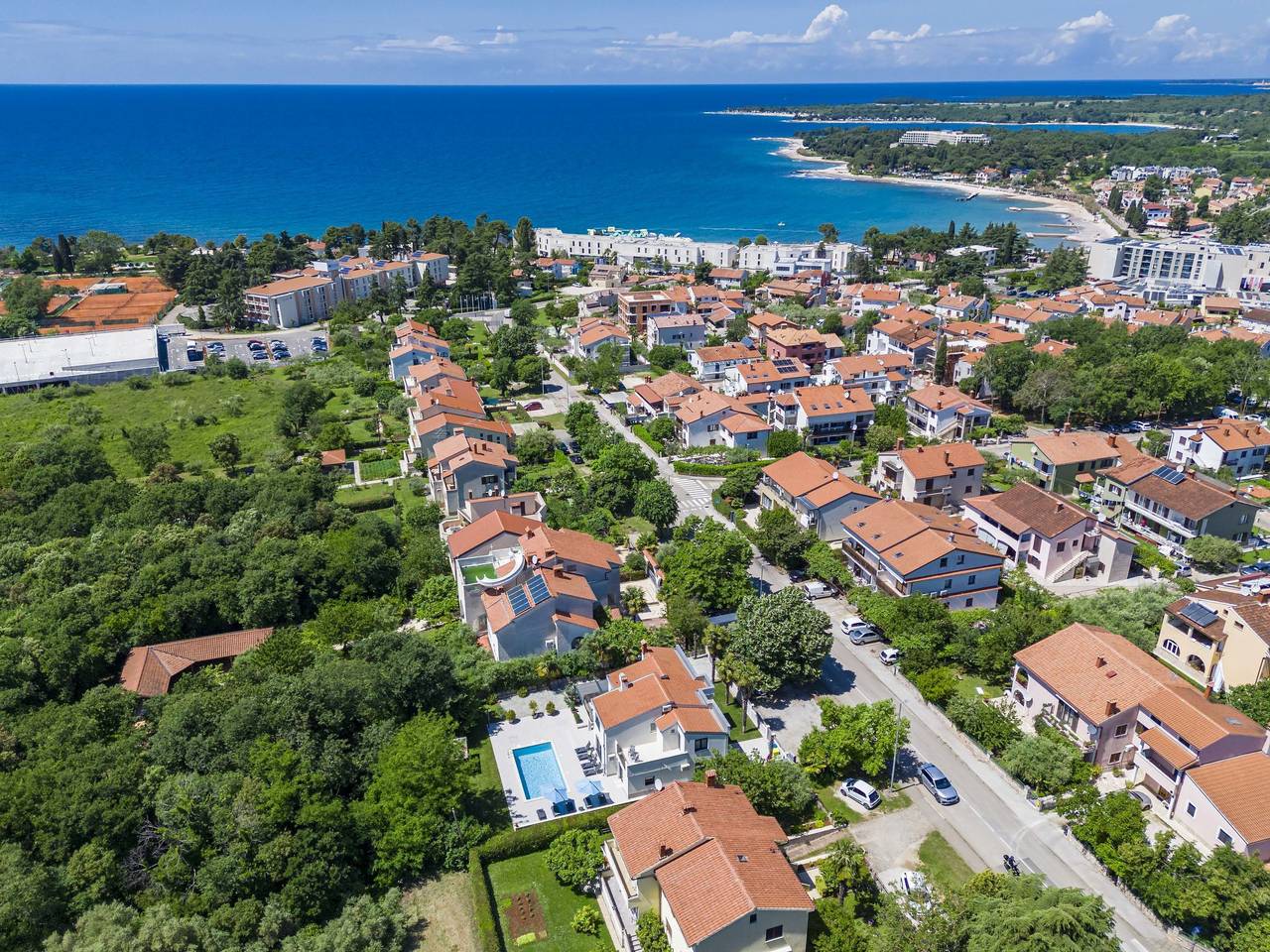Villa Romina in Poreč, Grad Poreč