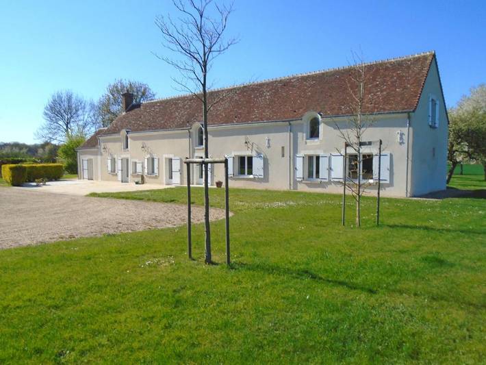 Maison d’hôte pour 4 personnes, avec terrasse ainsi que jardin et vue à Valençay - 2