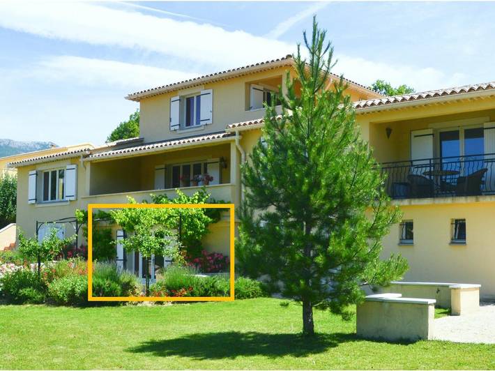 Appartement de vacances pour 2 personnes, avec Jardin