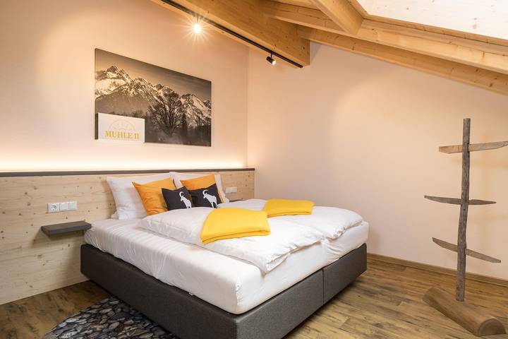 Ferienwohnung für 2 Personen, mit Sauna und Balkon sowie Garten, kinderfreundlich - 1