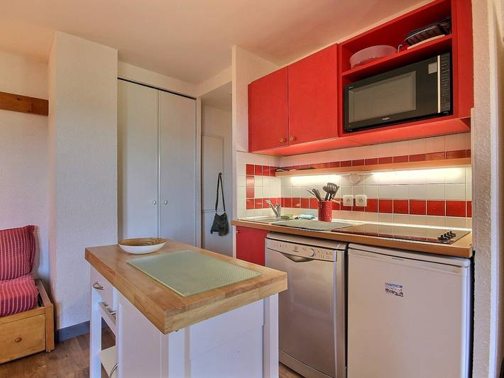 Gîte pour 5 personnes, avec piscine dans Plagne 1800 - 2