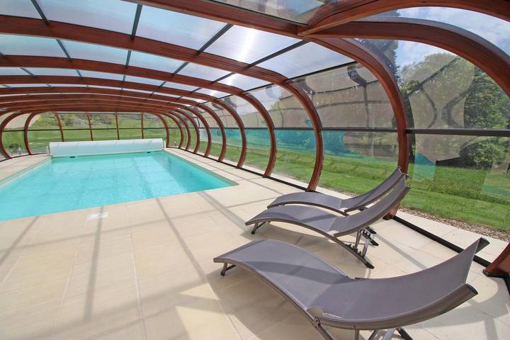 Gîte pour 15 personnes, avec jardin ainsi que terrasse et piscine à Eymoutiers - 4