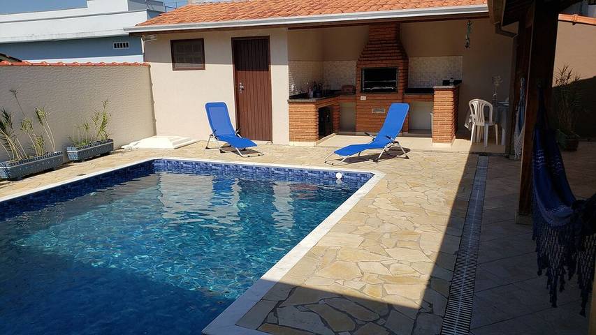 Apartamento para 12 personas, con jardín y balcón en Brasil