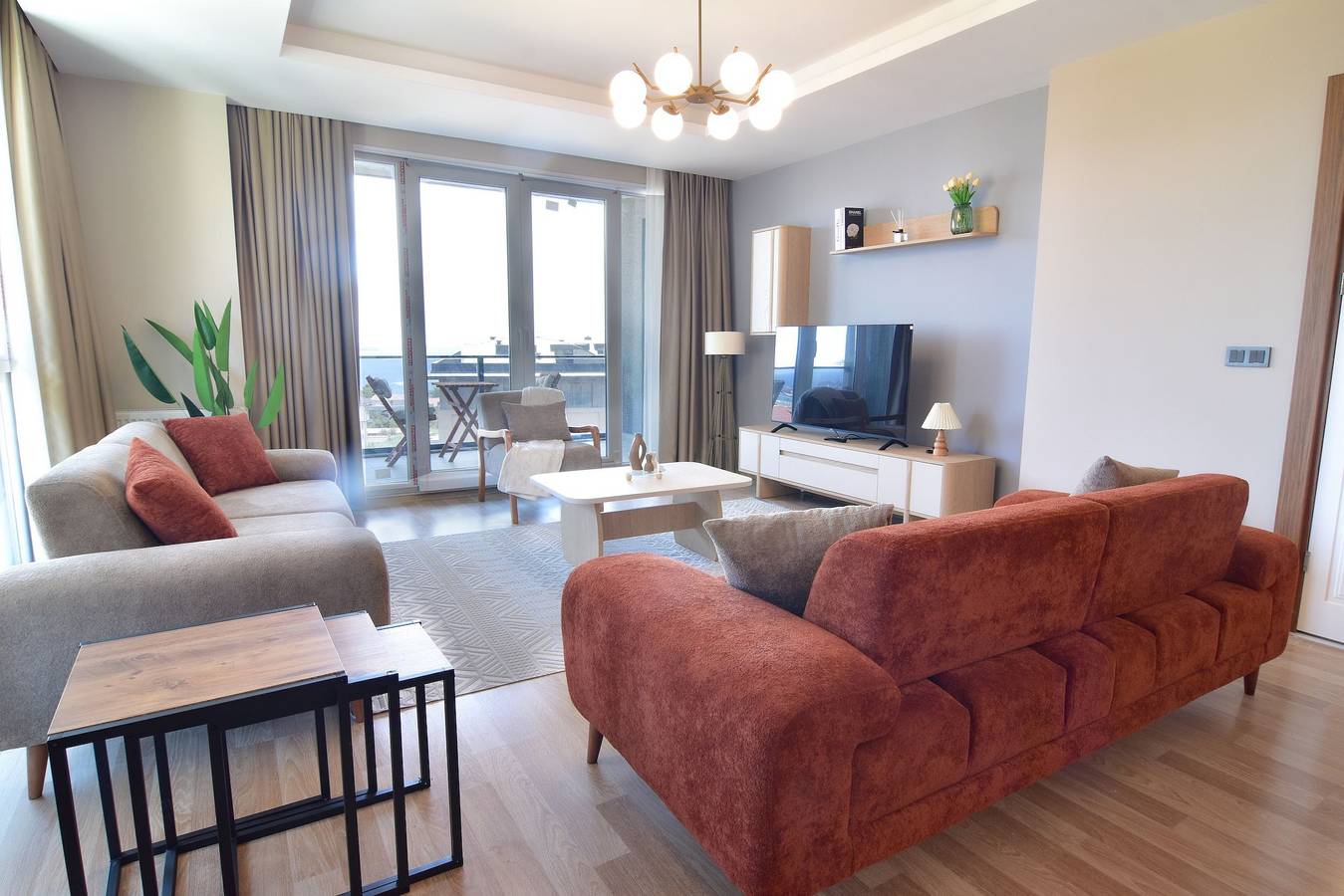 Appartement entier, Full sea view Duplex apartment in Beylikdüzü, Région de Marmara