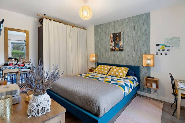 Chambre d’hôte pour 2 personnes, avec Jardin dans Parc naturel régional Normandie-Maine