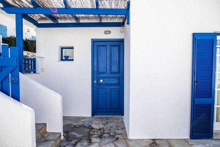 Gîte pour 4 personnes, avec balcon, adapté aux familles dans Náoussa - 4